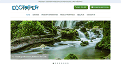 Desktop Screenshot of ecopaper.com.au